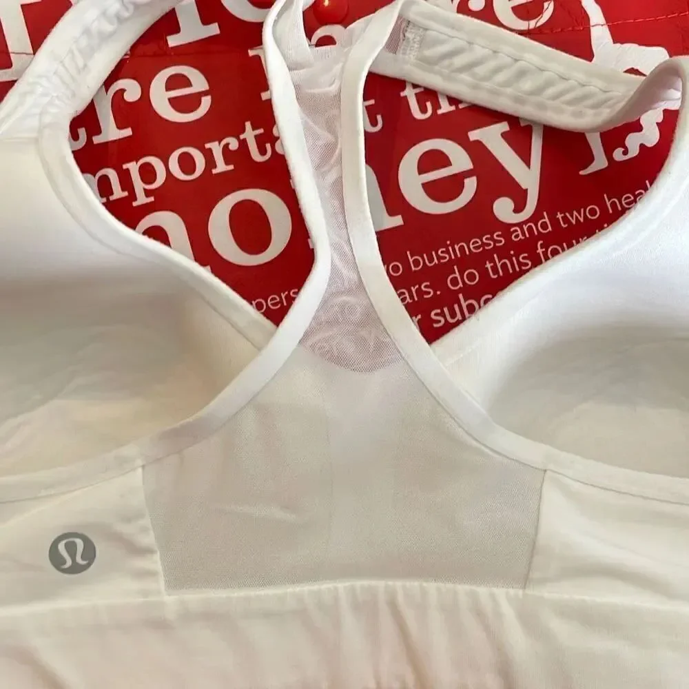 Lululemon Speed Up Bra High Support with Lululemon Shopping Bag